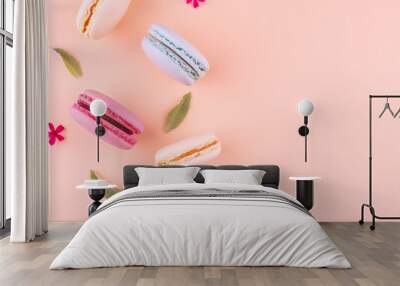 Colorful desserts cake. Wall mural