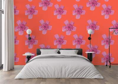 watercolor seamless pattern from minimalistic simple colors Wall mural