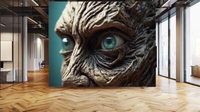 The mythical fairy-tale fantasy character ent the tree man. A fantastic creature from a fictional magical world. The keeper of the forest. Wall mural