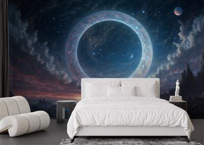 space galaxy background Wall mural