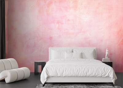 pink grunge background with space for text or image Wall mural