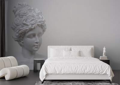 interior statuette of the torso of a Greek goddess on a light background     Wall mural