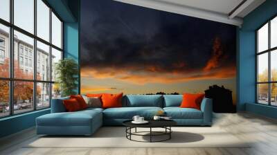 sunset 2 Wall mural