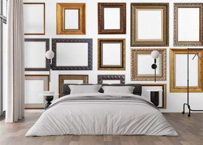 picture frame isolated Wall mural