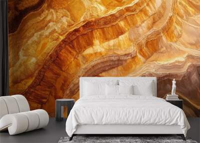 quarry mining iron ore mining gold diamond copper Wall mural