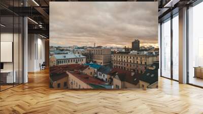 panoramic view of florence italy Wall mural