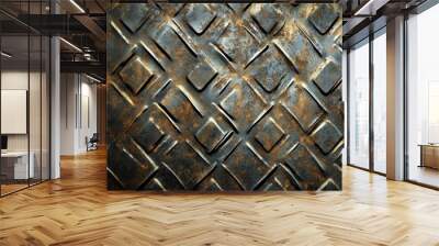 Metal texture Wall mural