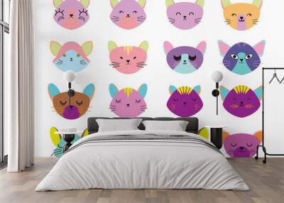 Mouse icon in EPS10 vector format isolated Wall mural