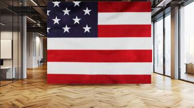 USA state flag close-up, background Wall mural