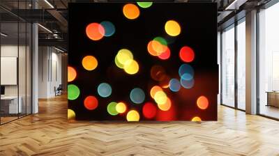 abstract bokeh background Wall mural