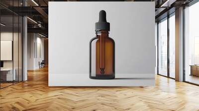 Plastic Dropper Bottle Mockup Wall mural