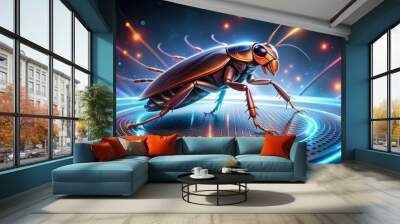 bug Wall mural