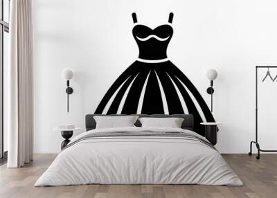 dress Wall mural