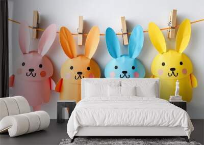 holiday, rabbit Wall mural