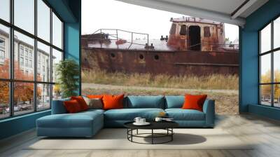 Last dock. Wall mural