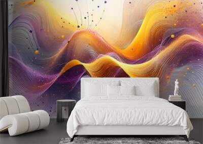 abstract fractal background Wall mural