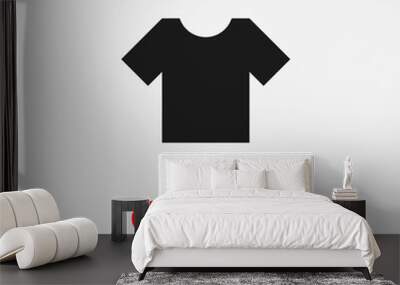 T-shirt Icon Vector Illustration Eps10 Wall mural