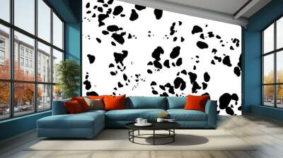 Dalmatian print background Wall mural