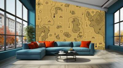 Old map Wall mural