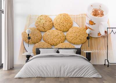 cookies in a bowl Wall mural