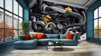 car engine Wall mural