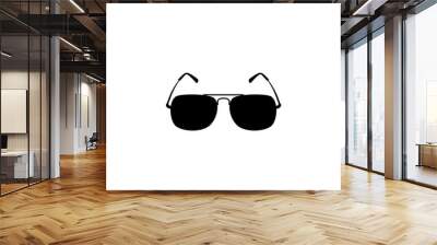 sunglasses icon vector Wall mural