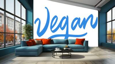 vegan Wall mural