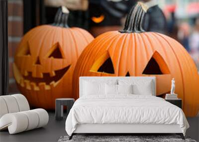 jack o lantern pumpkin Wall mural