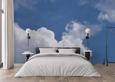 clouds in the sky Wall mural