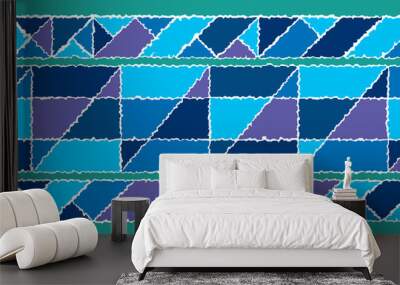 geometric pattern Wall mural