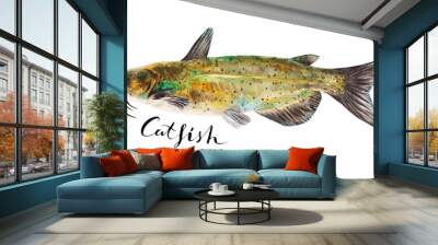 Catfish Wall mural