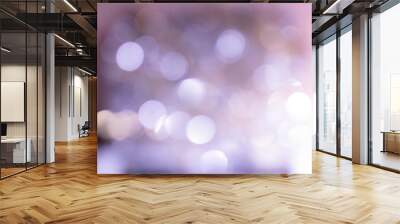 Blurred bokeh background 5 Wall mural