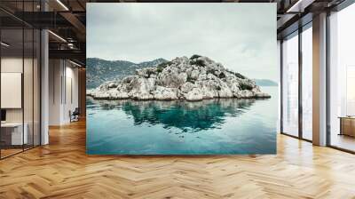 sea and rocks Wall mural