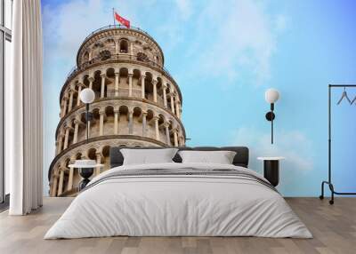 leaning tower,  Pisa, Tuscany, Italy Wall mural