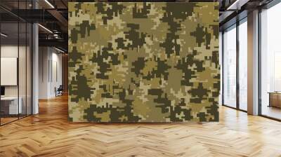 military camouflage of Ukraine army  Wall mural