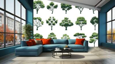 Tree set Wall mural