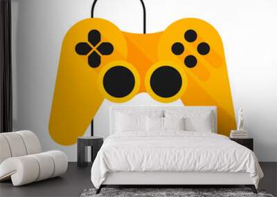 Joystick. Games. Vector icon. Wall mural