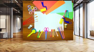 back to school Wall mural