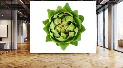 artichoke on white background isolated vegetable organic nutrition Wall mural