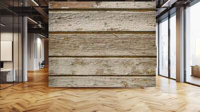 painted wood plank texture background. Vintage wooden board wall 2 Wall mural