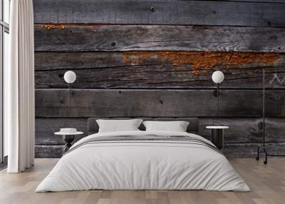 old wood texture Wall mural