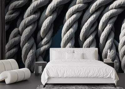 close up of rope Wall mural