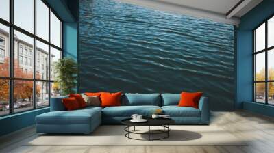 Water texture, color landscape, water background
 Wall mural