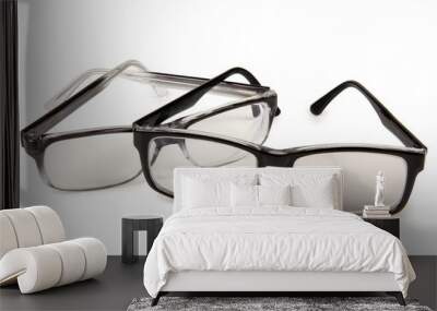 Two black glasses Wall mural