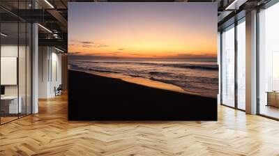 Sunrise Pacific Ocean Kamchatka Russia Wall mural