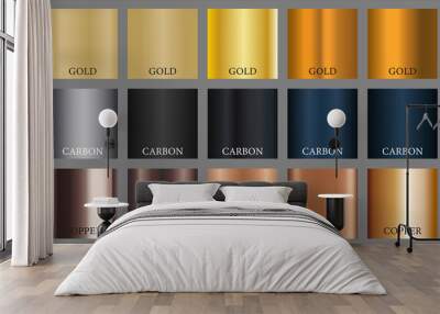 Great gradients for design Wall mural