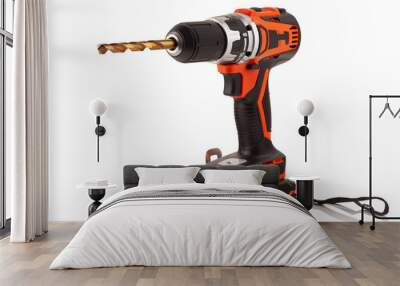 New powerful cordless drill, screwdriver Wall mural