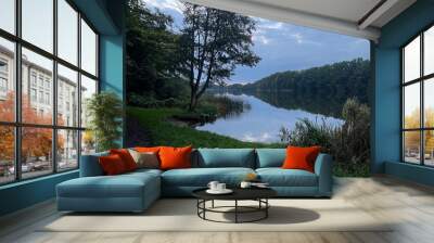 lake in the mountains Wall mural