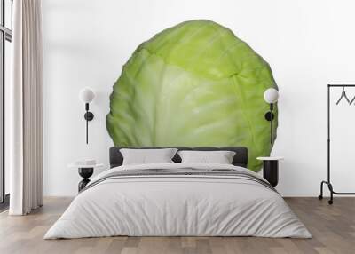 Fresh green cabbage Wall mural