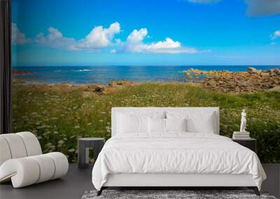 landscape with sky and sea Wall mural